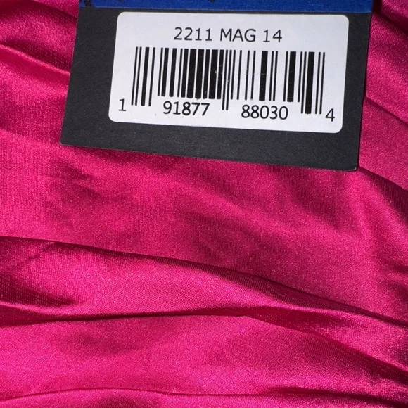 New | MAC DUGGAL
Pink Strapless Embellished Sweetheart
Neckline Satin 2211 ~ 14 - Picture 11 of 11